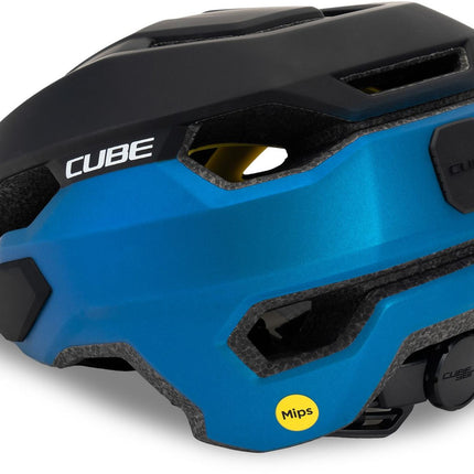 Cube Helmet Stray X Actionteam Blue/Grey