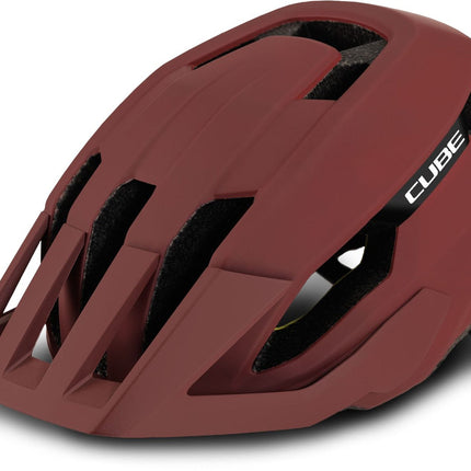 Cube Helmet Stray Burgundy