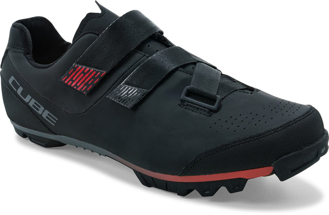 CUBE SHOES MTB PEAK BLACK/RED