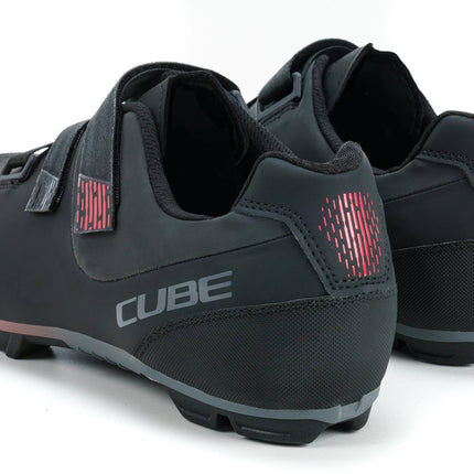 CUBE SHOES MTB PEAK BLACK/RED