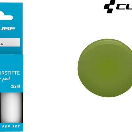 CUBE Touch Up Pen Set Retro Green Matt 2121