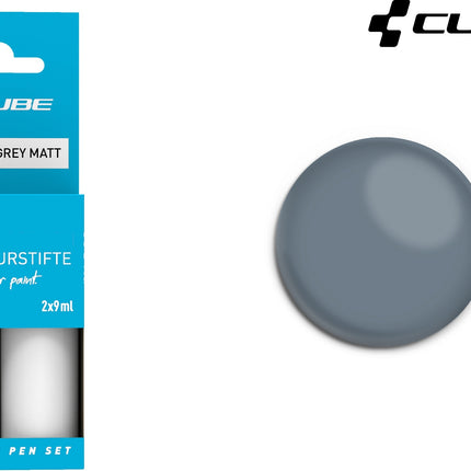 CUBE Touch Up Pen Set Coin Grey Matt 2129