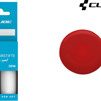 CUBE Touch Up Pen Set Fire Red Matt 2148