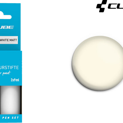 CUBE Touch Up Pen Set Creme White Matt 2175