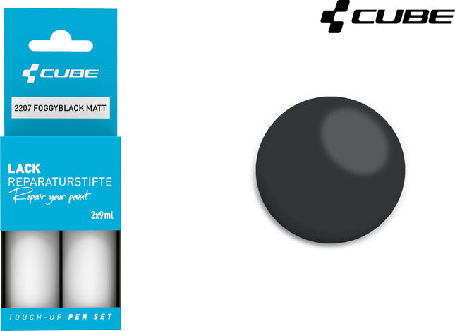 Cube Touch Up Pen Set Foggyblack Matt 2207