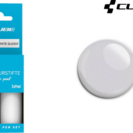 CUBE Touch Up Pen Set Flash White Glossy 2220