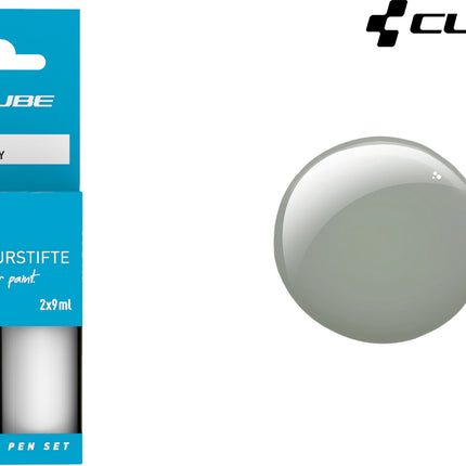 CUBE Touch Up Pen Set Lunar Grey Glossy 2234