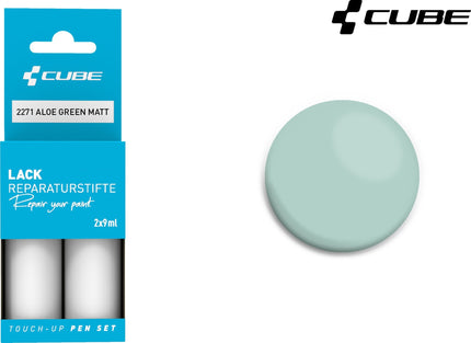 Cube Touch Up Pen Set Aloe Green Matt 2271