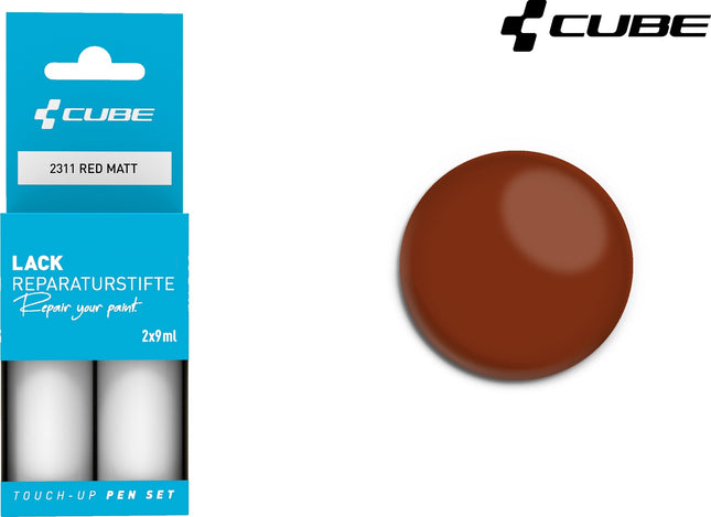 CUBE Touch Up Pen Set Red Matt 2311