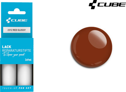 CUBE Touch Up Pen Set Red Glossy 2312