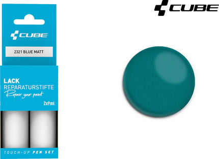 CUBE Touch Up Pen Set Blue Matt 2321