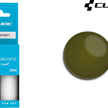 CUBE Touch Up Pen Set Olive Matt 2361