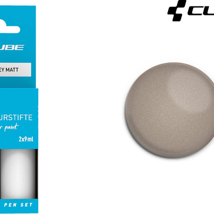 CUBE Touch Up Pen Set Grey Matt 2412