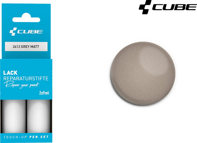 CUBE Touch Up Pen Set Grey Matt 2412