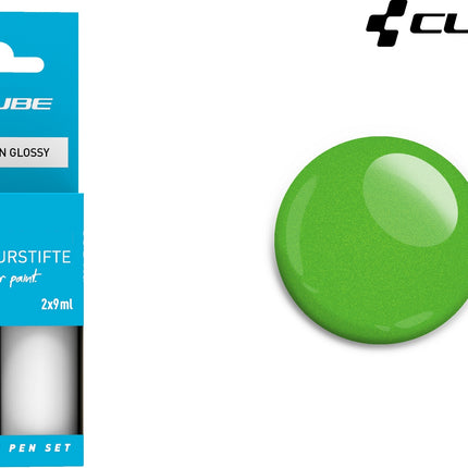CUBE TOUCH UP PEN SET GREEN GLOSSY 2416