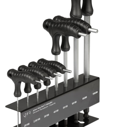 RFR Allen Key Set T-Form Silver