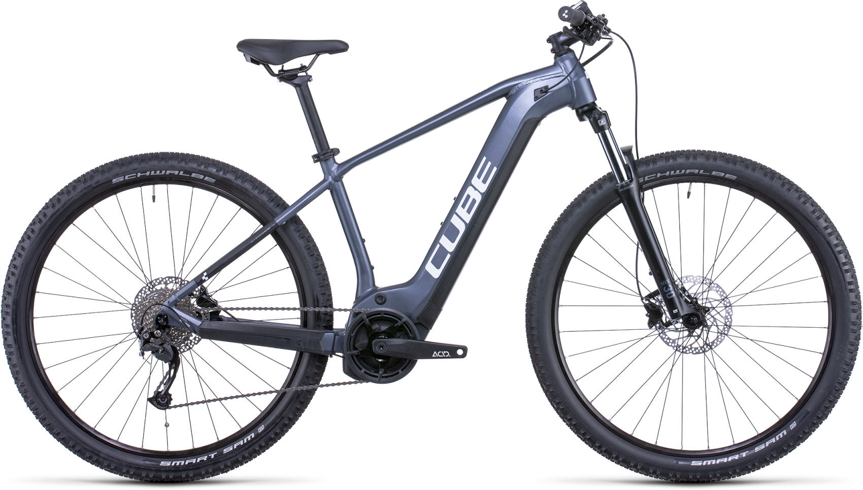 CUBE Reaction Hybrid Performance 625 Metallicgrey/White 2022