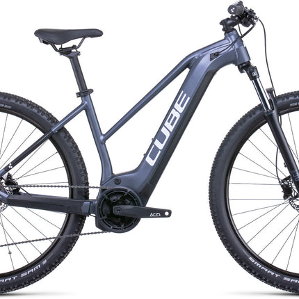 CUBE Reaction Hybrid Performance 625 Metallicgrey/White 2022