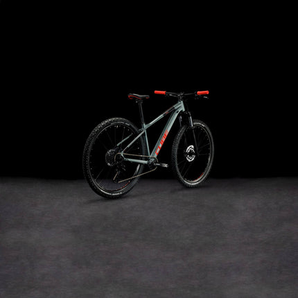 CUBE ANALOG FLASHGREY/RED