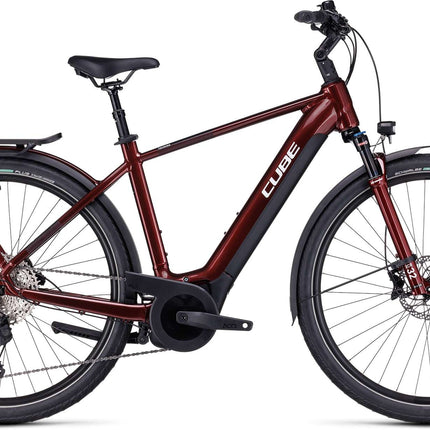 CUBE TOURING HYBRID EXC 625 RED/WHITE