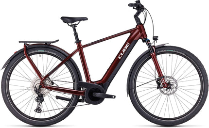 CUBE TOURING HYBRID EXC 625 RED/WHITE