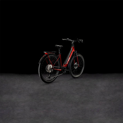 CUBE TOURING HYBRID EXC 625 RED/WHITE