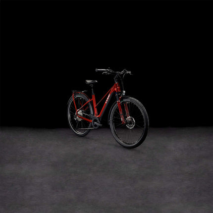 CUBE TOURING HYBRID EXC 625 RED/WHITE