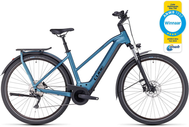 CUBE KATHMANDU HYBRID ONE 750 BLUE/BLACK