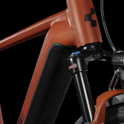 CUBE KATHMANDU HYBRID EXC 750 RED/BLACK