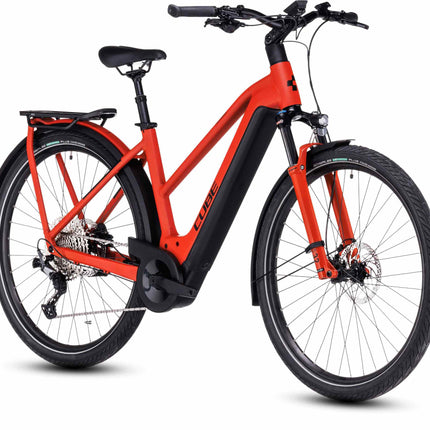 CUBE KATHMANDU HYBRID EXC 750 RED/BLACK