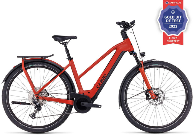 CUBE KATHMANDU HYBRID EXC 750 RED/BLACK