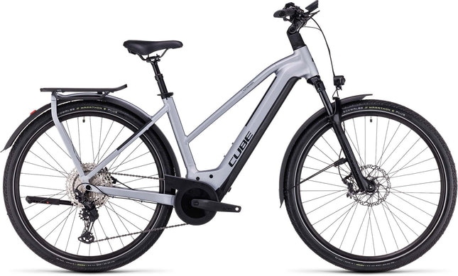 CUBE KATHMANDU HYBRID SLX 750 POLARSILVER/BLACK