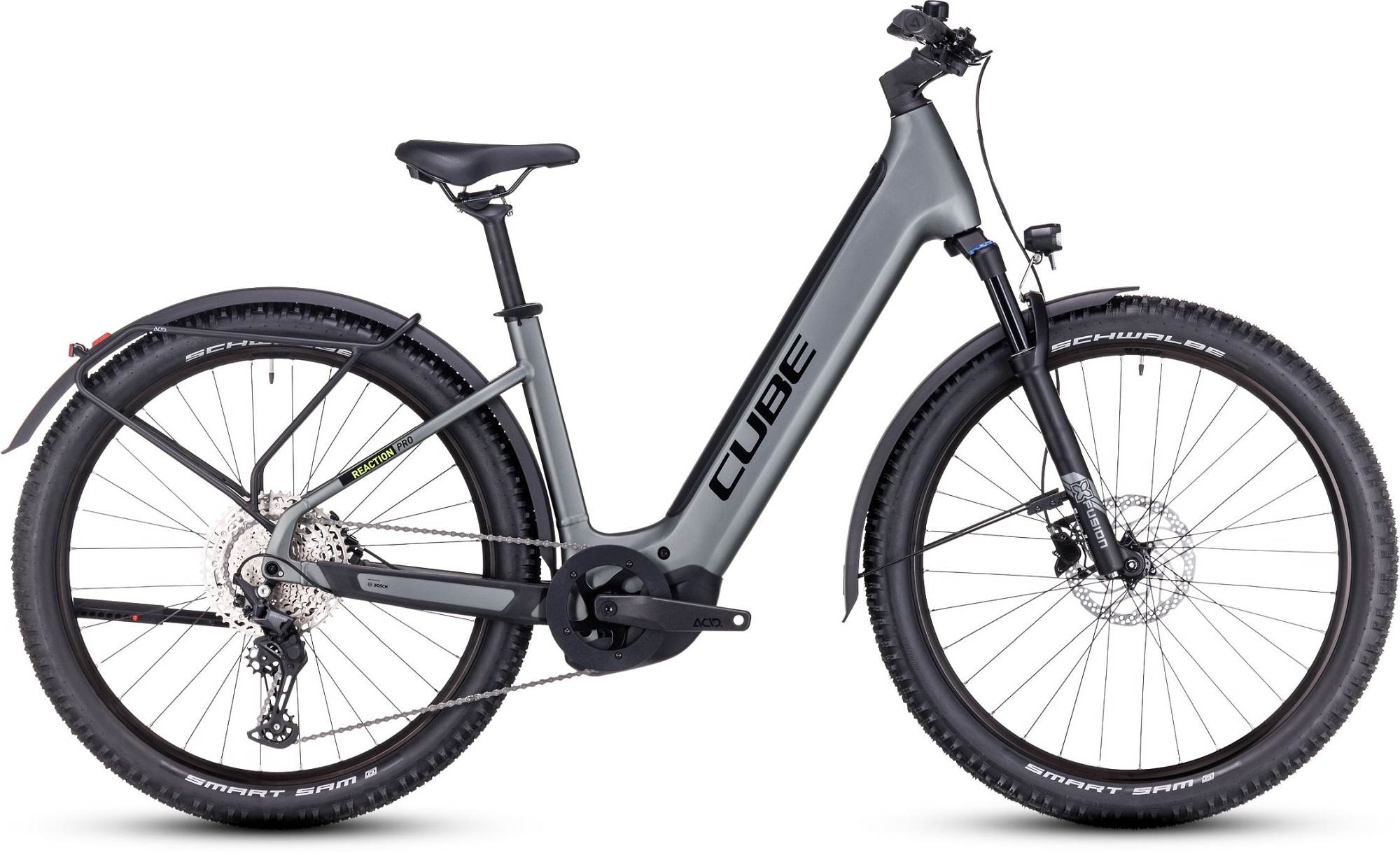 CUBE REACTION HYBRID PRO 750 ALLROAD FLASHGREY/GREEN