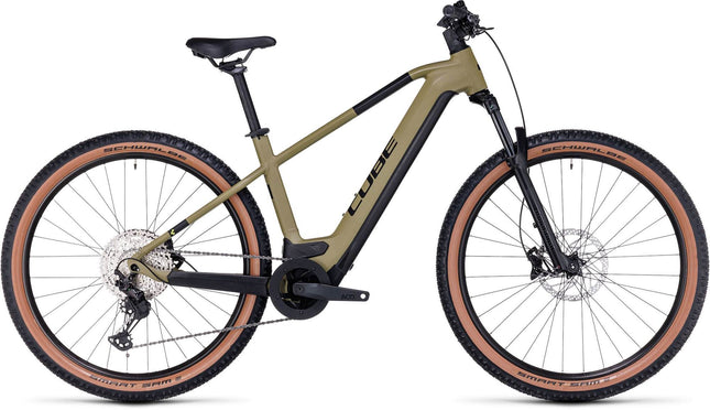 CUBE REACTION HYBRID RACE 750 OLIVE/GREEN