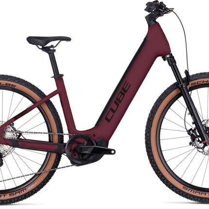 CUBE REACTION HYBRID SLX 750 RUBYRED/BLACK