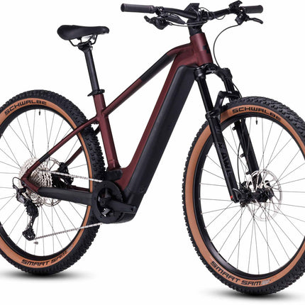 CUBE REACTION HYBRID SLX 750 RUBYRED/BLACK