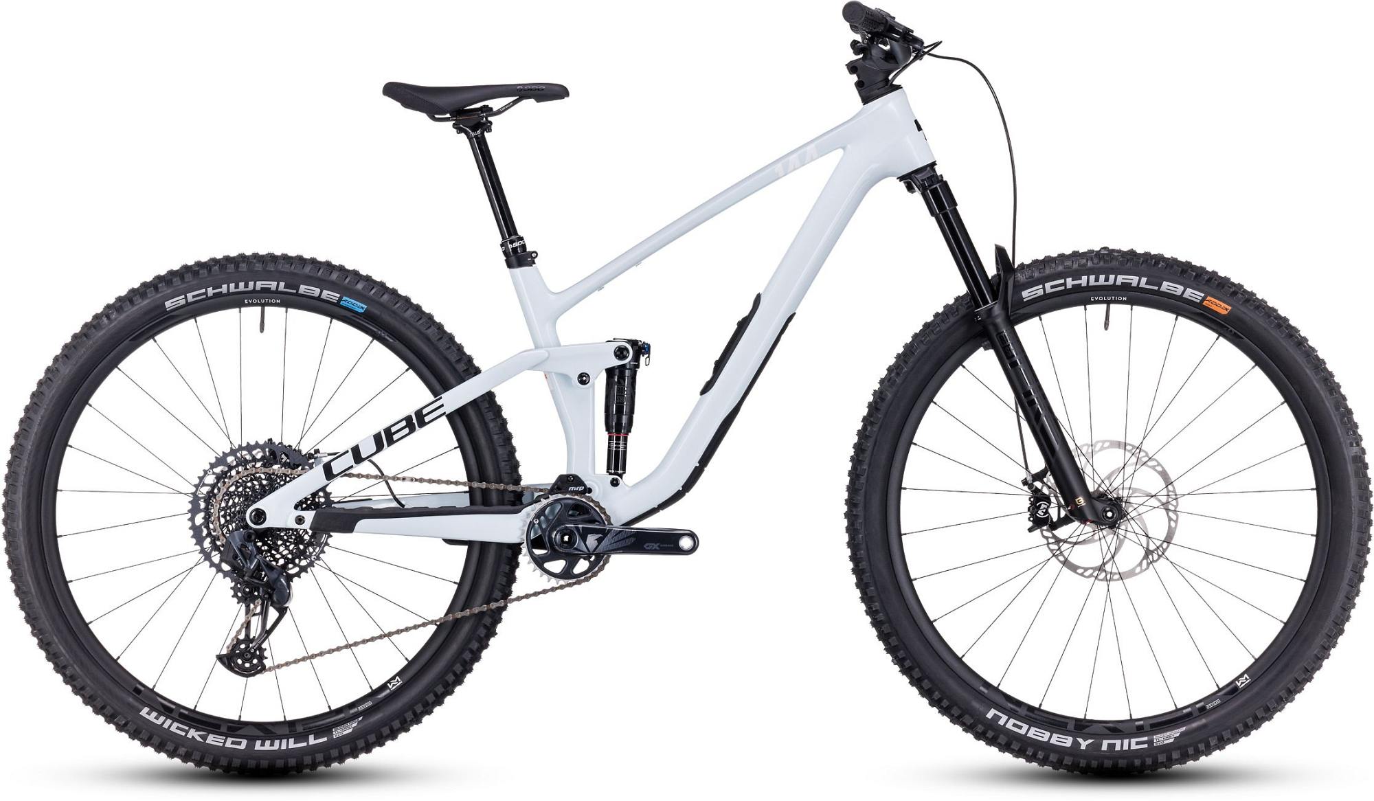 CUBE STEREO ONE44 C:68X SLX FROSTWHITE/BLACK