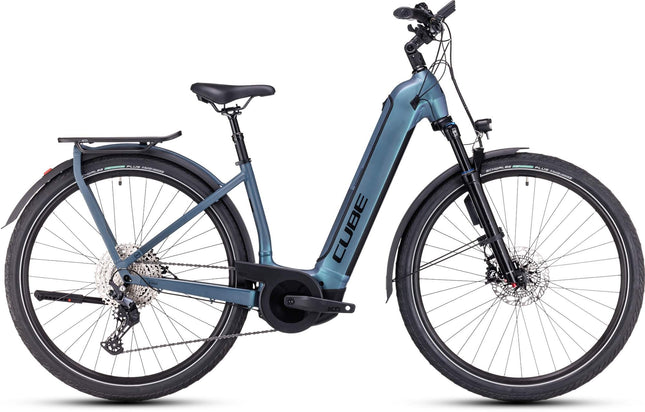 CUBE KATHMANDU HYBRID ABS 750 SMARAGDGREY/BLUE