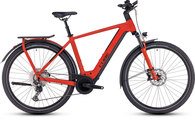 CUBE KATHMANDU HYBRID EXC 750 RED/BLACK