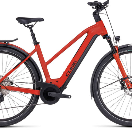 CUBE KATHMANDU HYBRID EXC 750 RED/BLACK