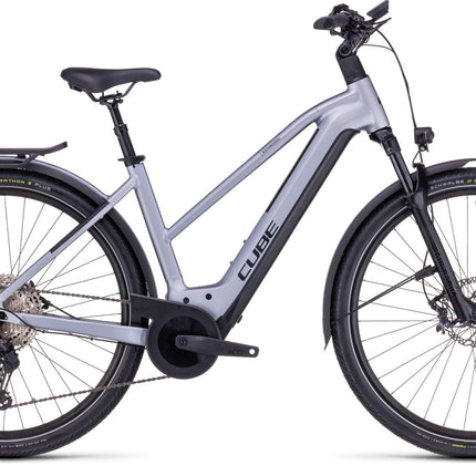 CUBE KATHMANDU HYBRID SLX 750 POLARSILVER/BLK