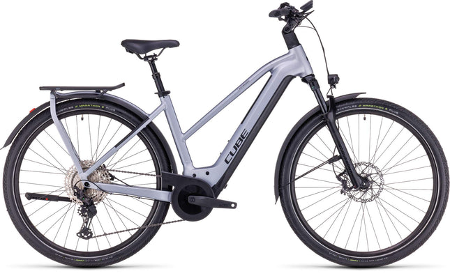 CUBE KATHMANDU HYBRID SLX 750 POLARSILVER/BLK