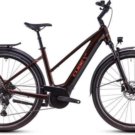 CUBE TOURING HYBRID PRO 625 CINNAMON/ORANGE