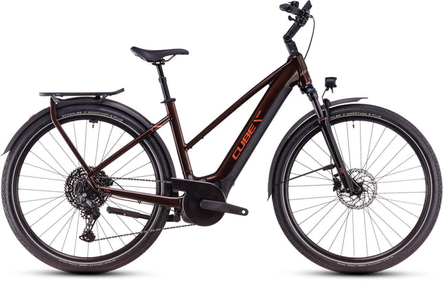 CUBE TOURING HYBRID PRO 625 CINNAMON/ORANGE