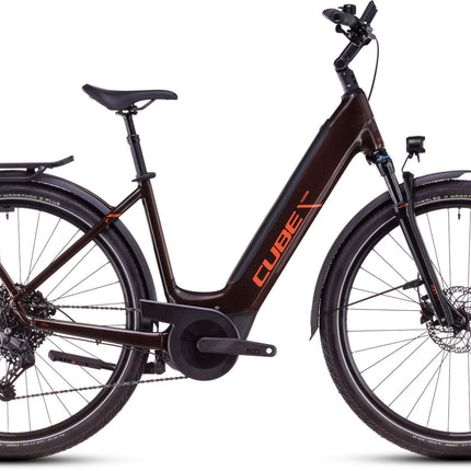 CUBE TOURING HYBRID PRO 625 CINNAMON/ORANGE
