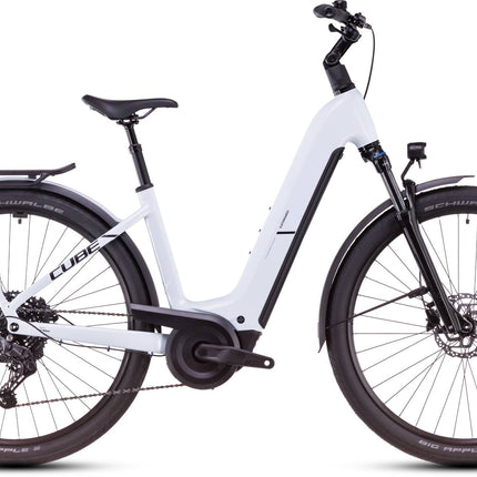 CUBE KATHMANDU HYBRID ONE 800 POLARWHITE/BLACK