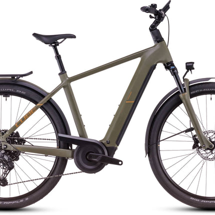 CUBE KATHMANDU HYBRID PRO 800 DUSTYOLIVE/GOLD