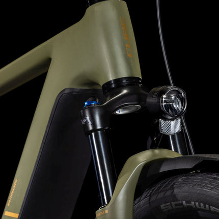 CUBE KATHMANDU HYBRID PRO 800 DUSTYOLIVE/GOLD