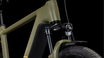 CUBE KATHMANDU HYBRID PRO 800 DUSTYOLIVE/GOLD