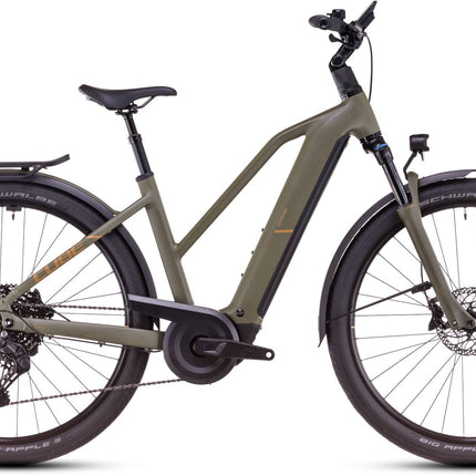 CUBE KATHMANDU HYBRID PRO 800 DUSTYOLIVE/GOLD